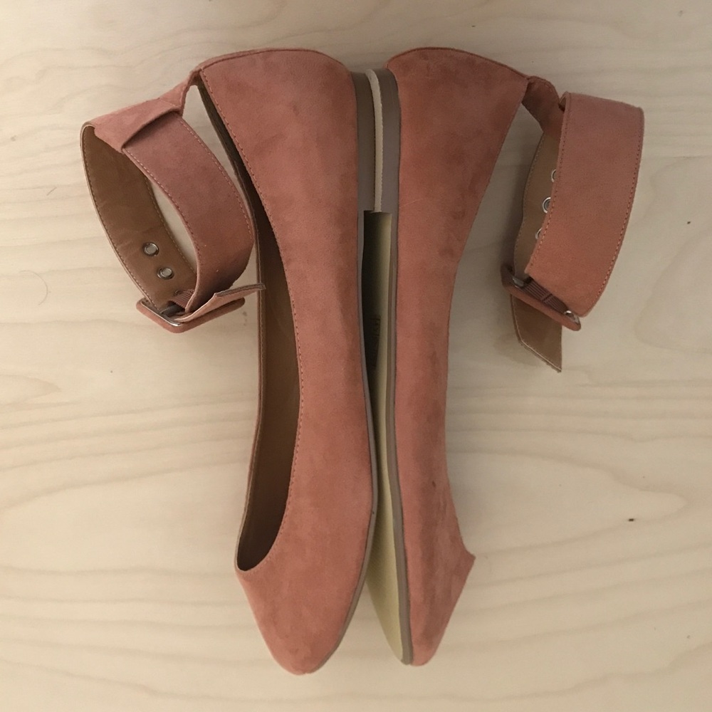 ASOS ankle wrap balet flats size 10 PRICE DROP
